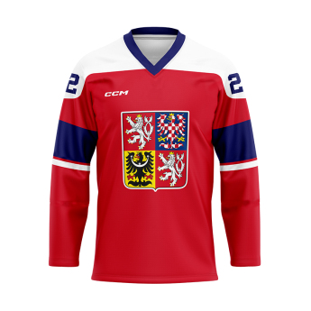 Hokejové reprezentace hokejový dres Ondřej Palát #18 CCM Czech republic red