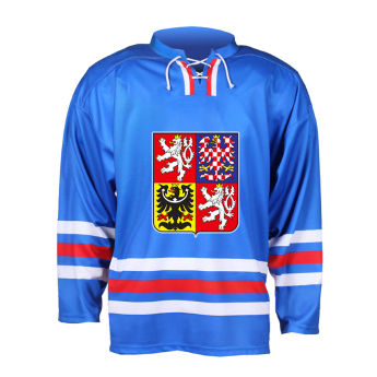 Hokejové reprezentace hokejový dres Lukáš Dostál #1 2023/2024 CCM Fandres replica - blue