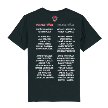 Hokejové reprezentace dětské tričko exhibition Prague 2024 black