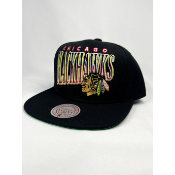 Chicago Blackhawks čepice flat kšiltovka Line Work Snapback