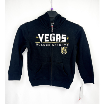 Vegas Golden Knights dětská mikina s kapucí Stated Full Zip Hoodie