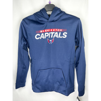 Washington Capitals dětská mikina s kapucí Authentic Pro Hood Po Hoodie