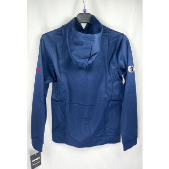 New York Rangers dětská mikina s kapucí Authentic Pro Hood Po Hoodie