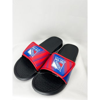 New York Rangers pánské pantofle Legacy Velcro Sport Slide Slipper