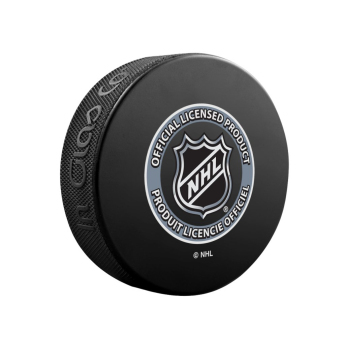 NHL produkty puk NHL Global Series 2024 Czechia Buffalo Sabres vs New Jersey Devils Dueling Logo