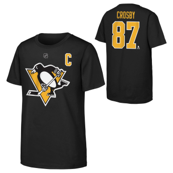 Pittsburgh Penguins dětské tričko Sidney Crosby Flat Captains N&N Ctn Tee