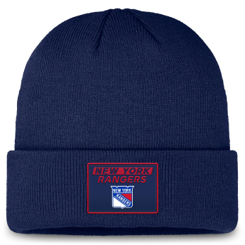 New York Rangers zimní čepice Authentic Pro Rink Prime Cuffed Beanie