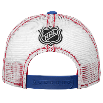 New York Rangers dětská čepice baseballová kšiltovka Lockup Meshback Adjustable