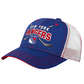 New York Rangers dětská čepice baseballová kšiltovka Lockup Meshback Adjustable