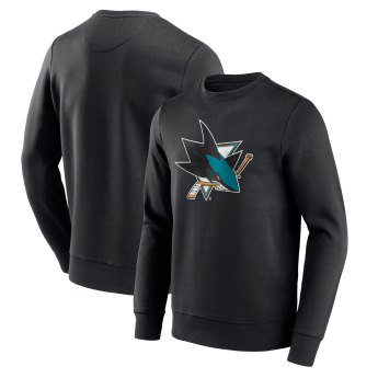 San Jose Sharks pánská mikina Primary Logo Graphic Crew Sweatshirt - VALUE