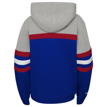 New York Rangers dětská mikina s kapucí Head Coach Hoody