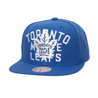 Toronto Maple Leafs čepice flat kšiltovka Full Frontal Snapback
