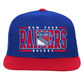 New York Rangers dětská čepice flat kšiltovka Retro Deadstock Snapback