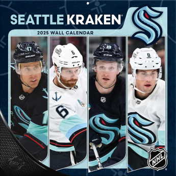 Seattle Kraken kalendář 2025 Wall Calendar