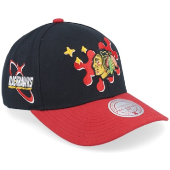 Chicago Blackhawks čepice flat kšiltovka NHL Groove Drip Pro Snapback
