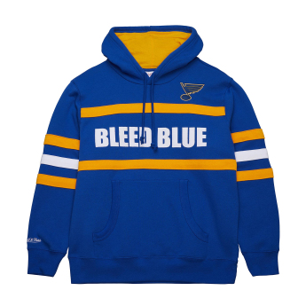 St. Louis Blues pánská mikina s kapucí Head Coach Hoodie Current Logo