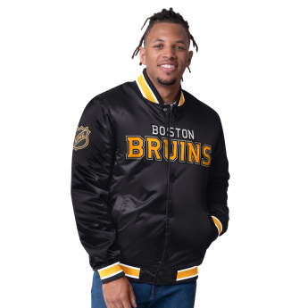 Boston Bruins pánská bunda The CLOSER Reversible Varsity Satin