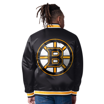 Boston Bruins pánská bunda The CLOSER Reversible Varsity Satin