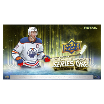 NHL boxy hokejové karty NHL 2024-25 Upper Deck Series 1 Tin Box