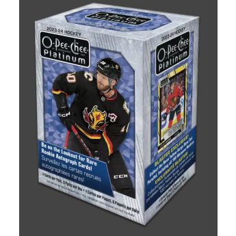NHL boxy hokejové karty NHL 2023-24 Upper Deck O-Pee-Chee Platinum Blaster Box