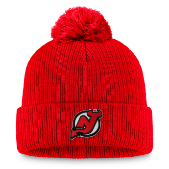 New Jersey Devils zimní čepice A/CAP Beanie Cuff Pom