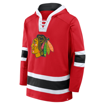 Chicago Blackhawks pánská mikina s kapucí Mens Laced Hockey