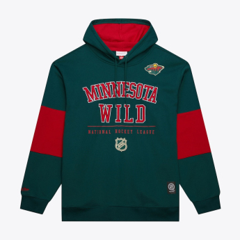 Minnesota Wild pánská mikina s kapucí Retro Fleece Current Logo