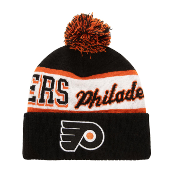 Philadelphia Flyers zimní čepice Block Sweep Pom Knit