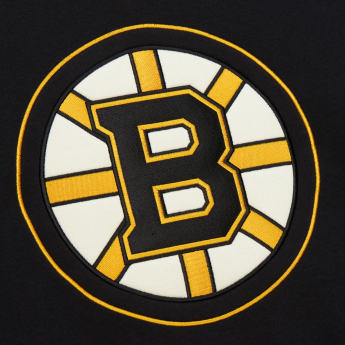 Boston Bruins pánská mikina Heritage Lace-Up Crew Vintage Logo