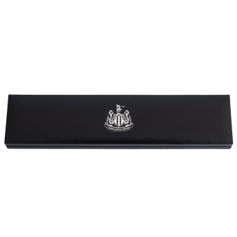 Newcastle United kožený náramek Black IP Leather Bracelet