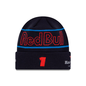 Red Bull Racing zimní čepice Max Verstappen Cuff Knit navy F1 Team 2024