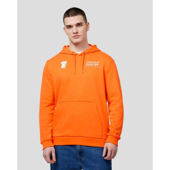 Red Bull Racing pánská mikina s kapucí Max Verstappen Express orange F1 Team 2024
