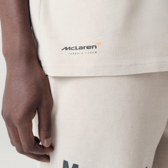 Mclaren Honda pánské tričko speedmark white F1 team 2024