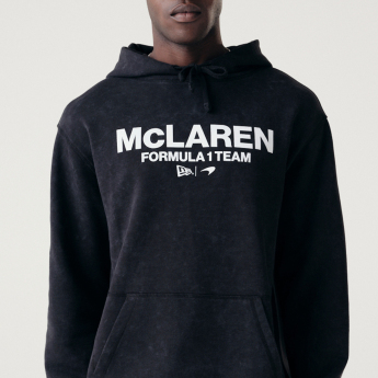 Mclaren Honda pánská mikina s kapucí Forever Forwards black F1 Team 2024