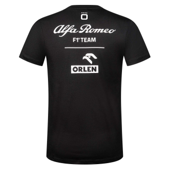 Alfa Romeo Racing pánské tričko Fanwear black F1 team 2023