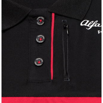 Alfa Romeo Racing dámské polo tričko official black F1 Team 2023