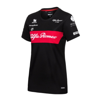 Alfa Romeo Racing dámské tričko official black F1 Team 2023