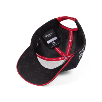 Alfa Romeo Racing čepice baseballová kšiltovka Driver official Guanyu Zhou black F1 Team 2023