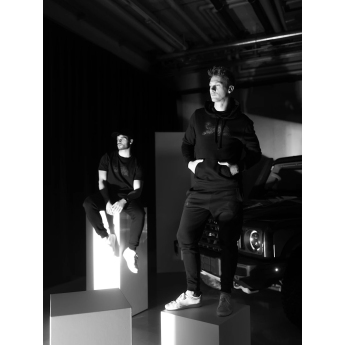 Red Bull Racing pánská mikina s kapucí Paddock black