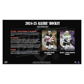 NHL boxy hokejové karty NHL 2024-25 Upper Deck Allure Hobby Box