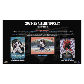 NHL boxy hokejové karty NHL 2024-25 Upper Deck Allure Hobby Box