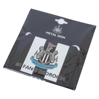 Newcastle United cedule na zeď No1 Fan Stripe Bedroom