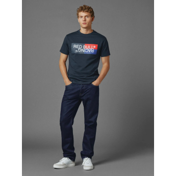 Red Bull Racing pánské tričko color block blue F1 Team 2023