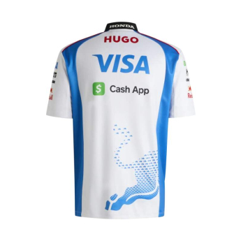 Visa Cash App RB pánské polo tričko official Teamline Replica F1 Team 2025