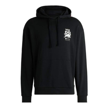 Visa Cash App RB pánská mikina s kapucí Hugo logo black F1 team 2025