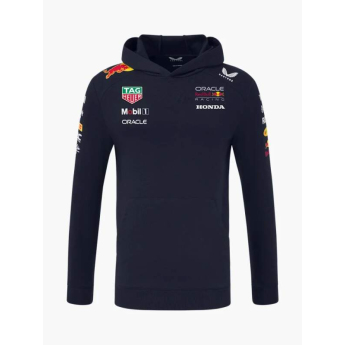 Red Bull Racing pánská mikina s kapucí official Teamline Replica navy F1 Team 2025