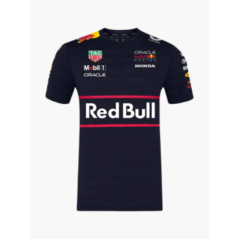 Red Bull Racing pánské tričko official Teamline Replica navy F1 Team 2025