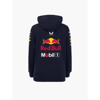 Red Bull Racing dětská mikina s kapucí official Teamline Replica zip navy F1 Team 2025