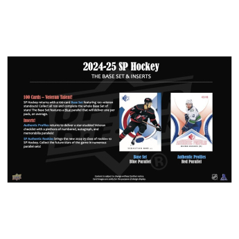 NHL boxy hokejové karty NHL 2024-25 Upper Deck SP Hockey Blaster Box