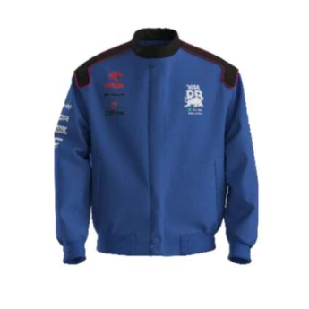 Visa Cash App RB pánská bunda softshell blue F1 Team 2025